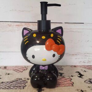 Halloween Kawaii Hello Kitty Black Cat Soap Lotion Dispenser - NWT